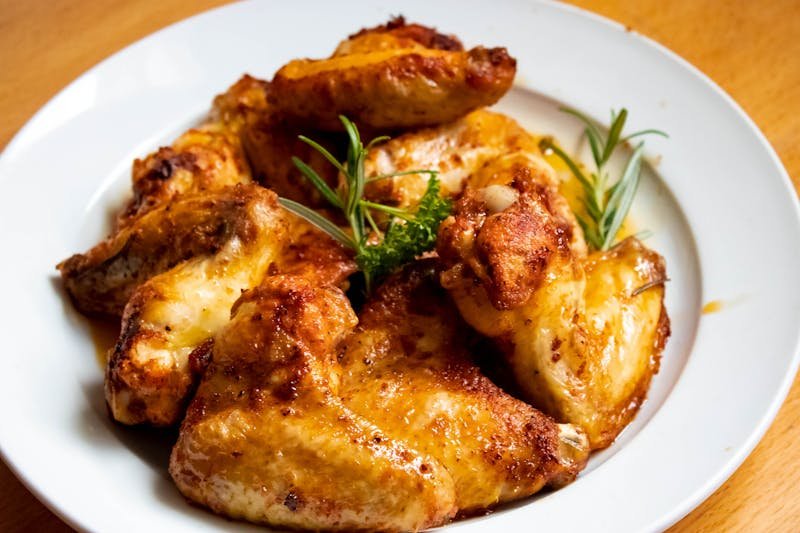 Tandoori Chicken With Bone at Tandoori Trails Victoria BC - authentic clay oven cooked chicken